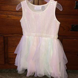 Tulle and pastel sequin dress by Children’s Place
